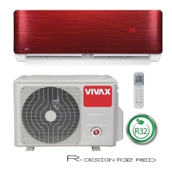 Vivax R-Design ACP-12CH35AERI+ red 3,52kW